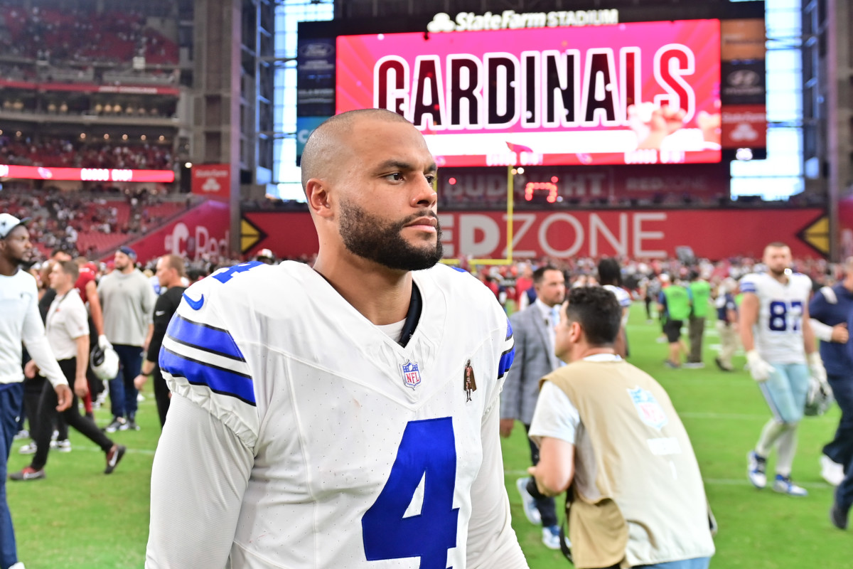 Dak Prescott of the Cowboys